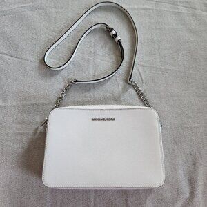 Michael Kors Leather Jet Set East West Crossbody